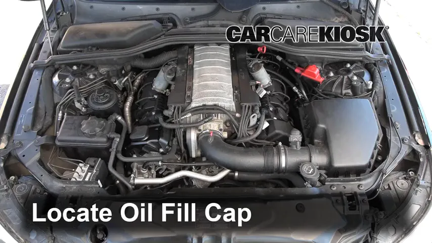 2005 BMW 545i 4.4L V8 Huile